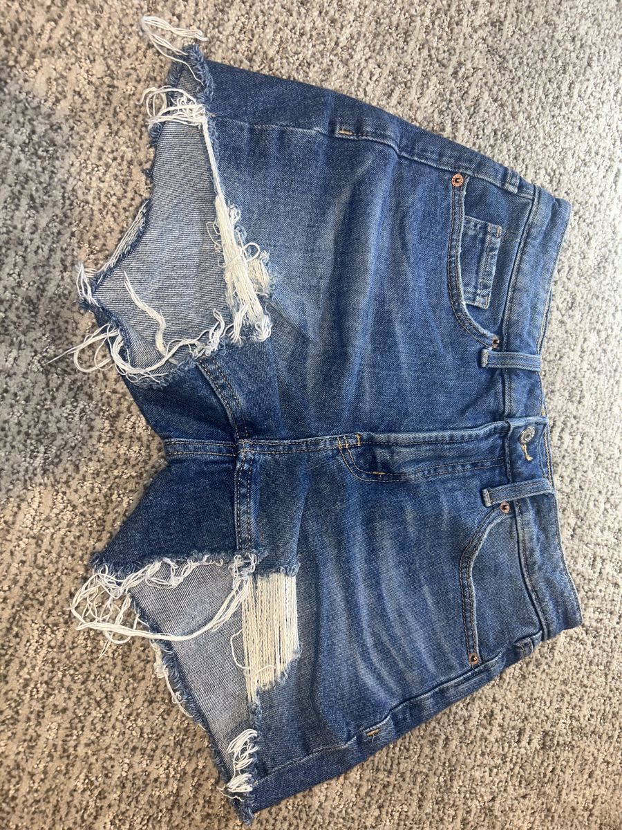 Old Navy OG Stright High-Rise Denim Shorts