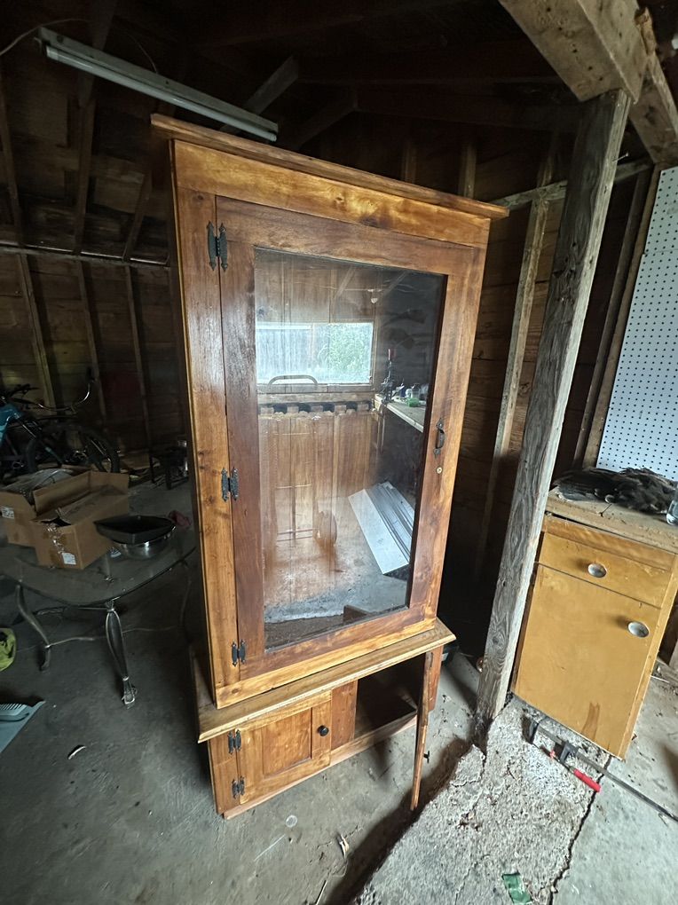 Antique Gun Cabinet