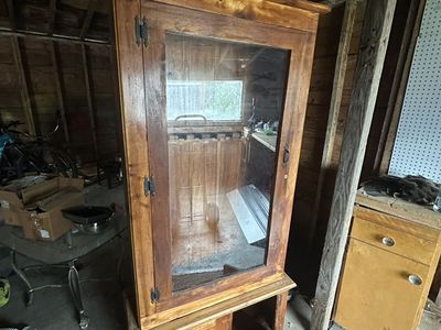 Antique Gun Cabinet