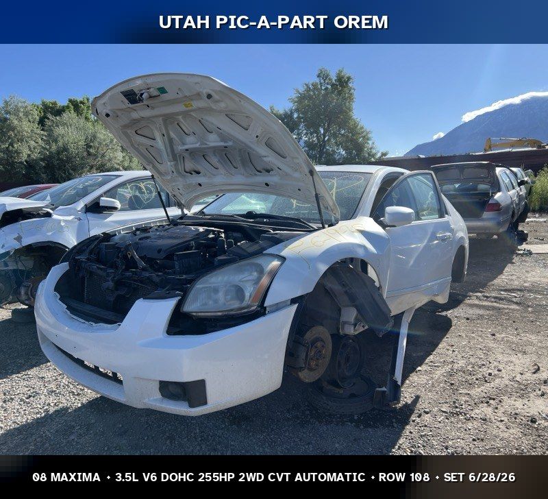 2008 Nissan Maxima Parts - UTPAP Orem