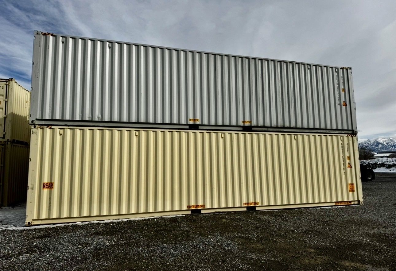Shipping Container 8 x 40 High Cube One trip