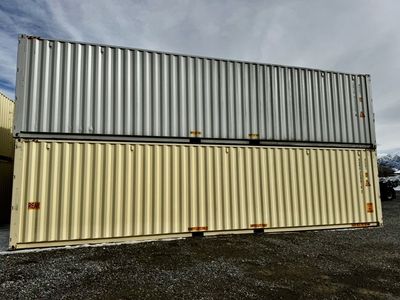 Shipping Container 8 x 40 High Cube One trip