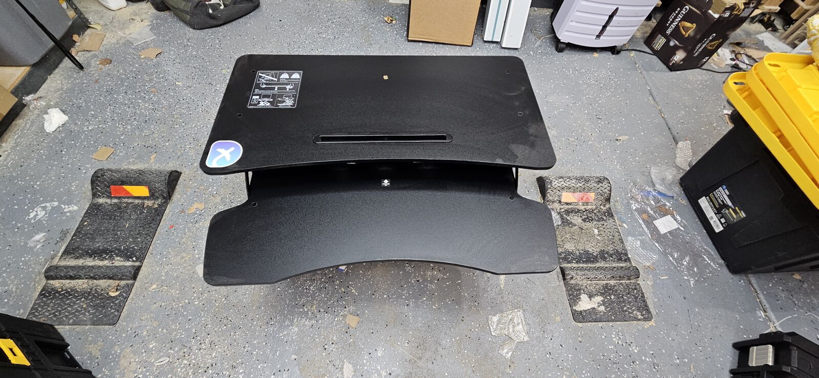 Sit to Stand Desk Conversion