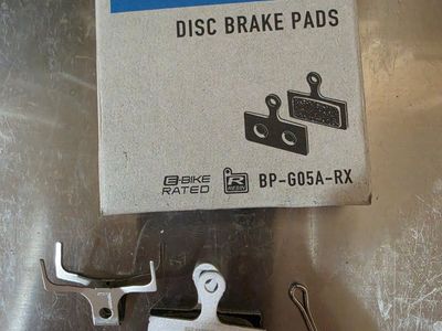 Shimano BP-G05A-RX E-Bike Rated Disc Brake Pads (Resin)