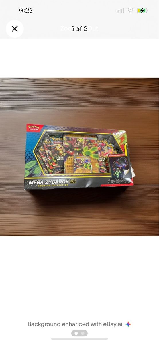 Pokemon TCG Mega Zygarde EX Premium Collection Box - Factory Sealed Card Game Set