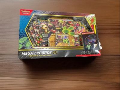 Pokemon TCG Mega Zygarde EX Premium Collection Box - Factory Sealed Card Game Set