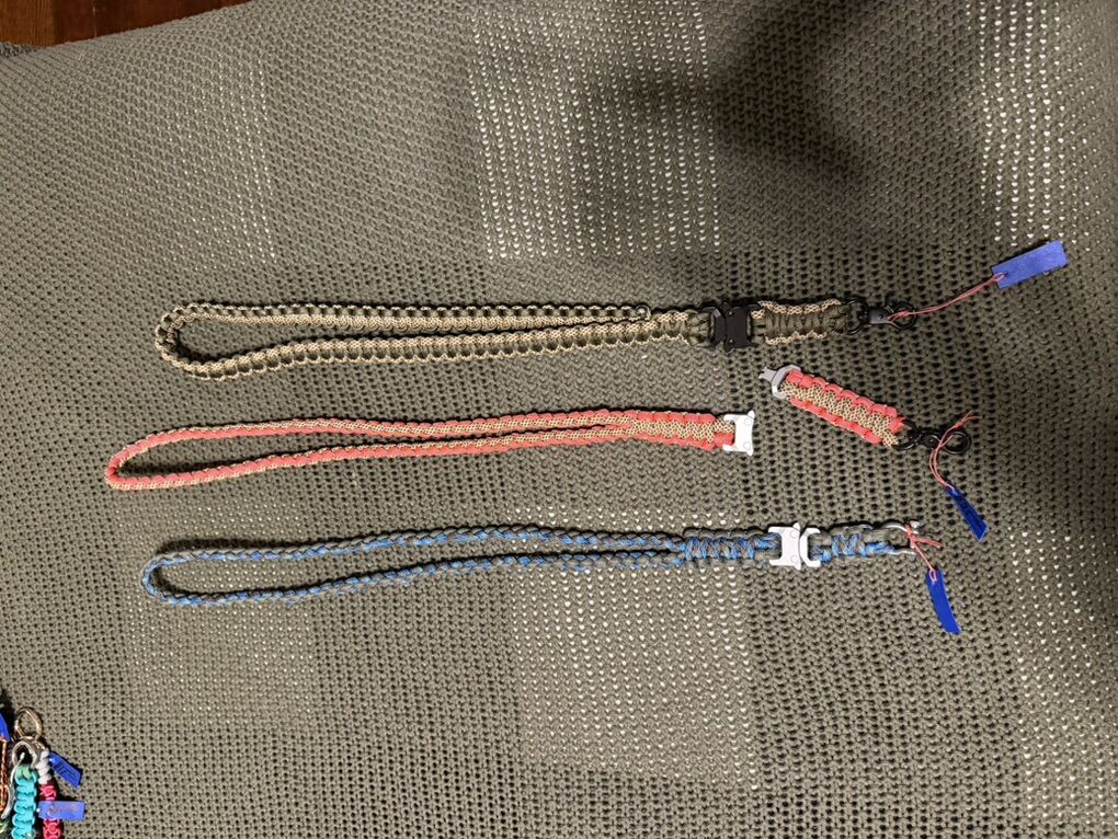 Paracord Lanyard (With Metal Buckle)