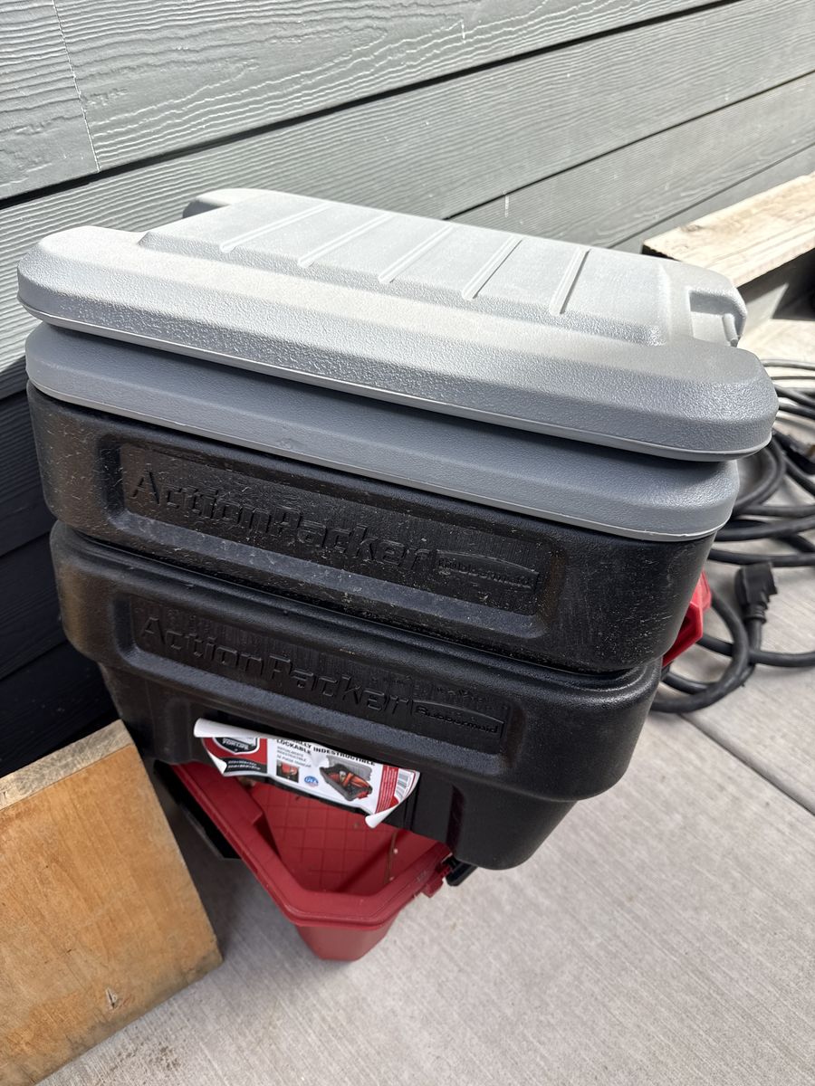New Action Pack storage Bins