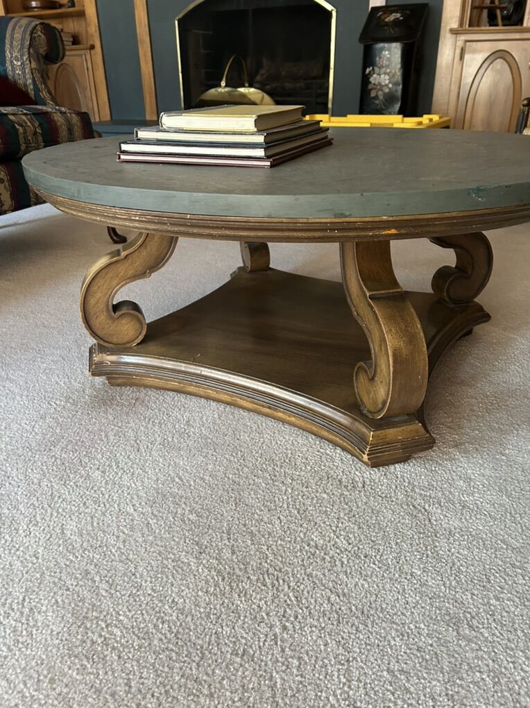 Stone Slate Coffee Table
