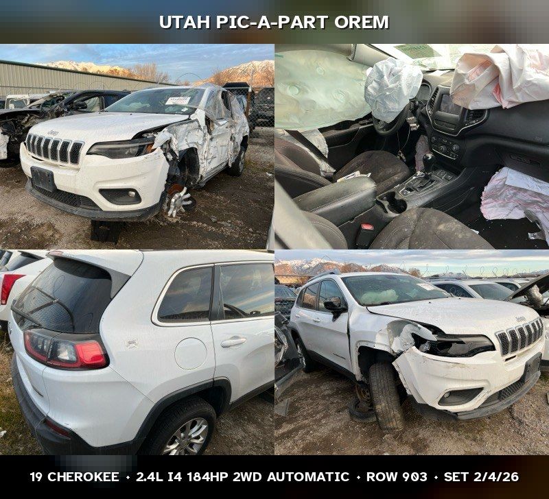 2019 Jeep Cherokee Parts - UTPAP Orem