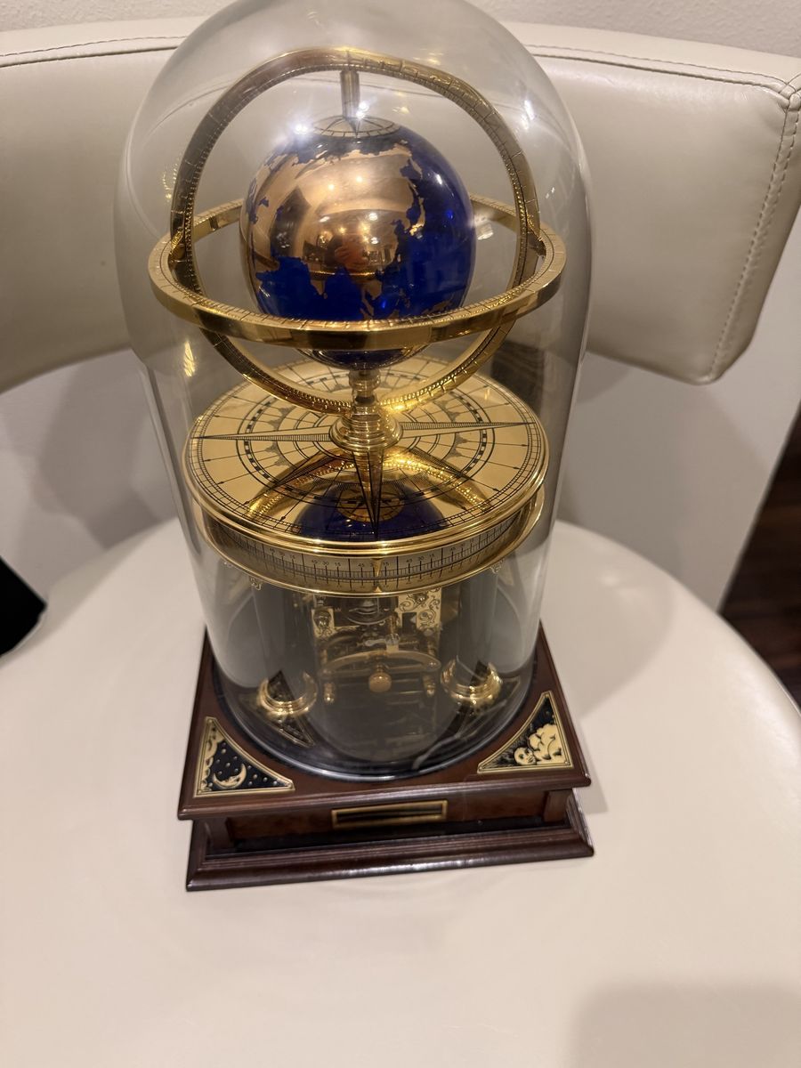 Franklin Mint Royal Geographic Society Millenium Clock