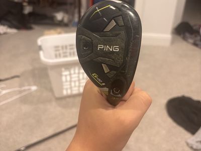Ping G430 three hybrid with 19° of loft, Alta CB shaft 70 gram stiff