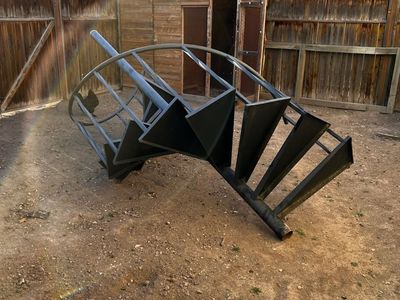 Steel Round Staircase
