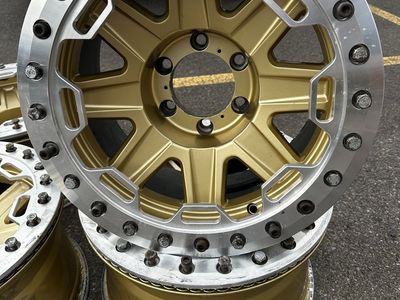 5 Black Rhino true beadlock wheels