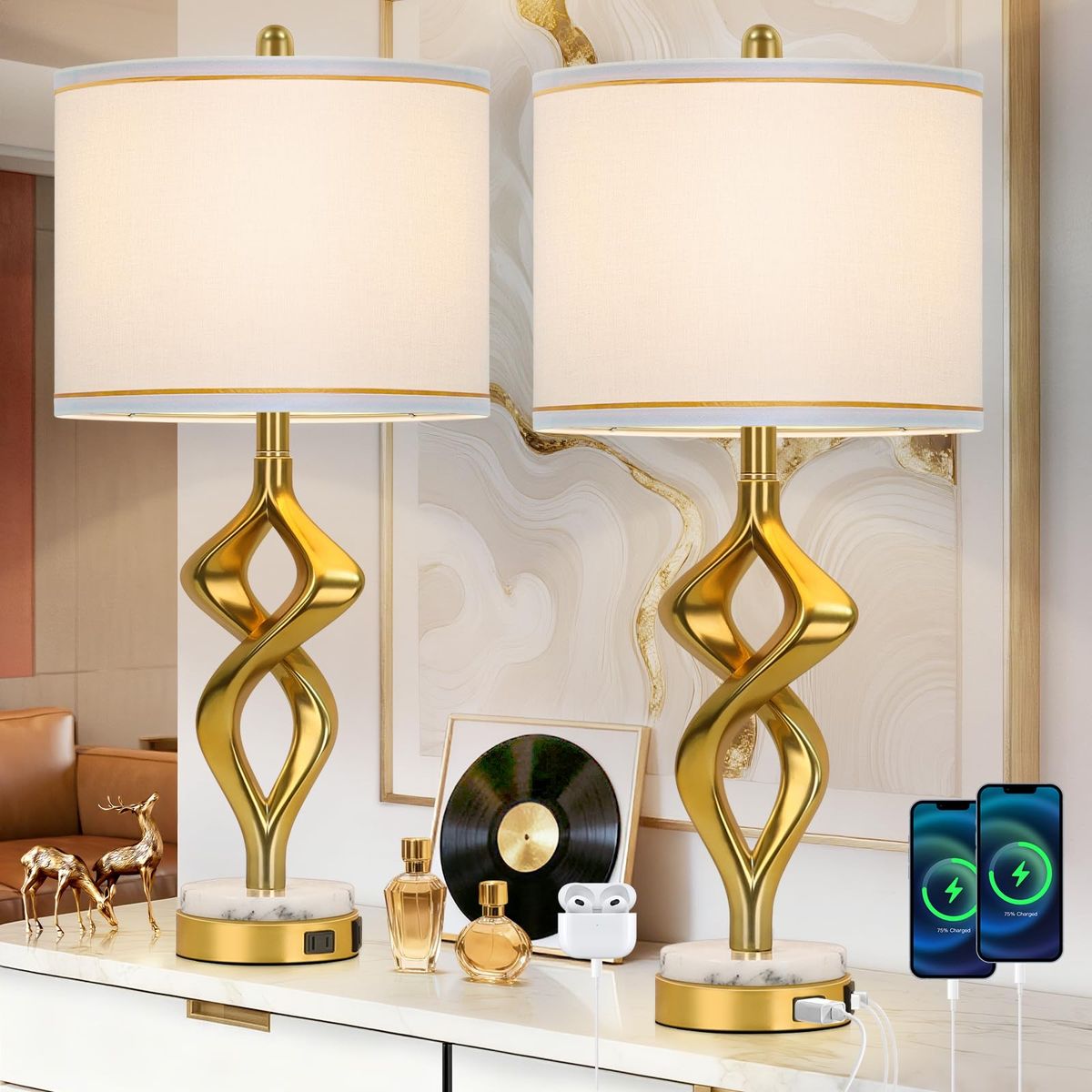 28.5" Modern Sculptural Living Room