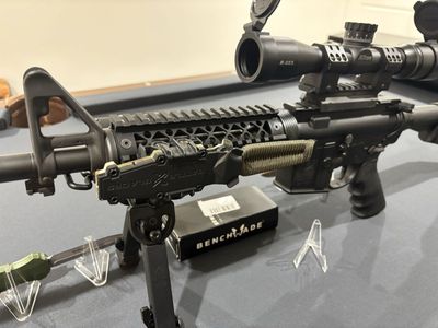 Tactical Tops Blackhawk knife/Rail mountable plastic sheath!