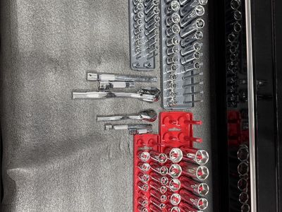 Cornwell 1/4 and 3/8 metric and standard sockets and drivers