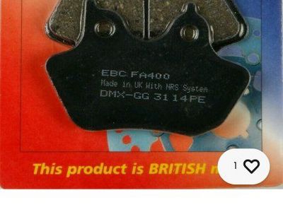 NEW Harley Touring brake pads 2000-2007