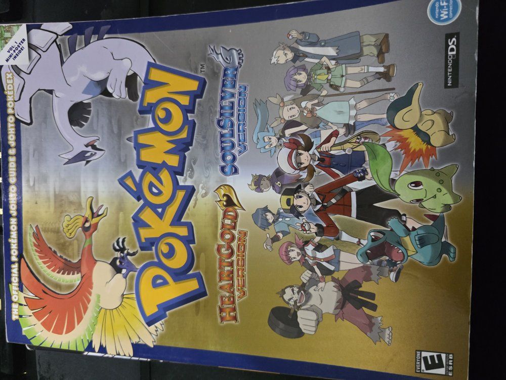 Pokemon Heart Gold, Soul Silver Official Guide W/P