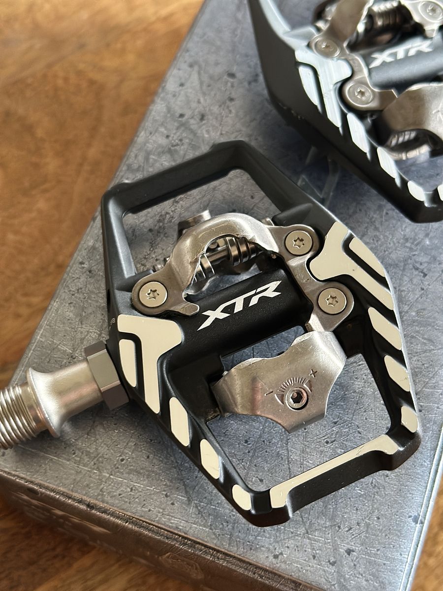 Shimano XTR Clipless Pedals-Nearly NEW