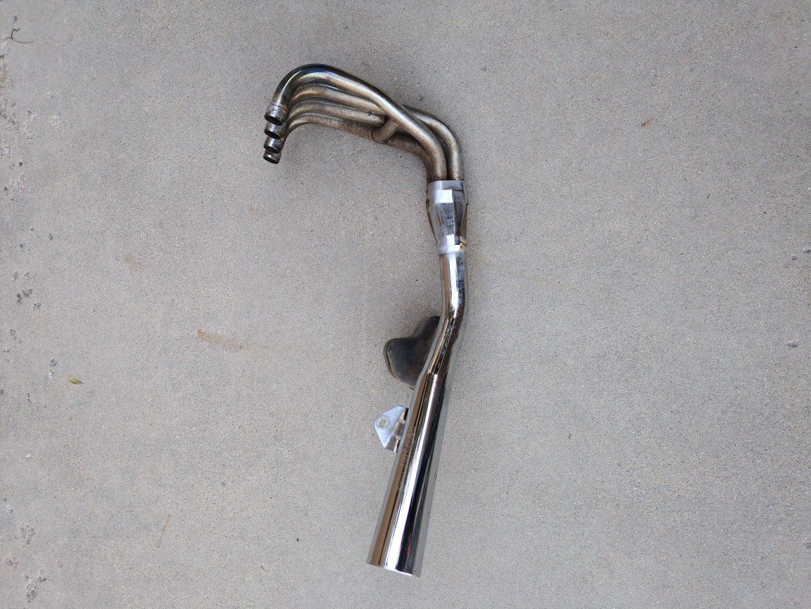 1990 Kawasaki Zephyr 550 Full Exhaust System (4-in