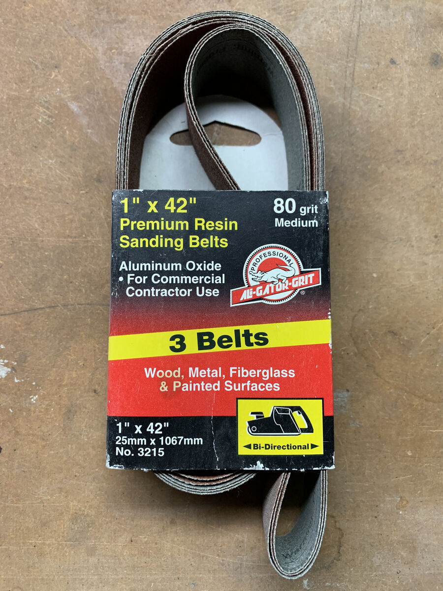80 Grit Sanding Belts