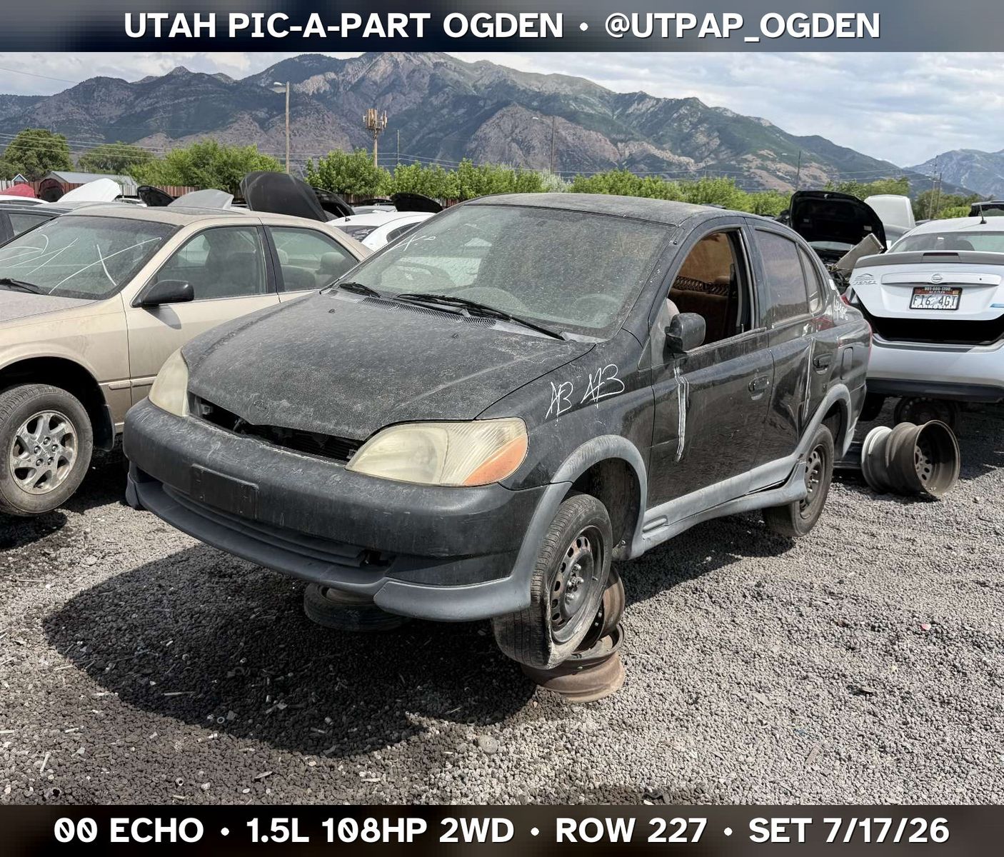 2000 Toyota Echo Parts - UTPAP Ogden