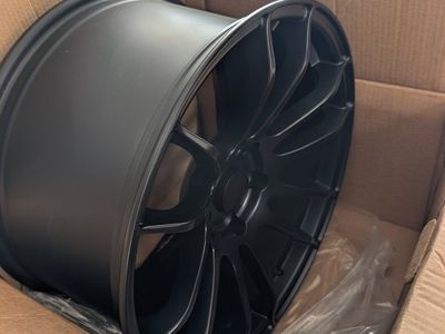 AVID.1 AV20 18x9.5 Matte Black 5-Hole 114.3 PCD Wheels - New in Box, 38 Offset
