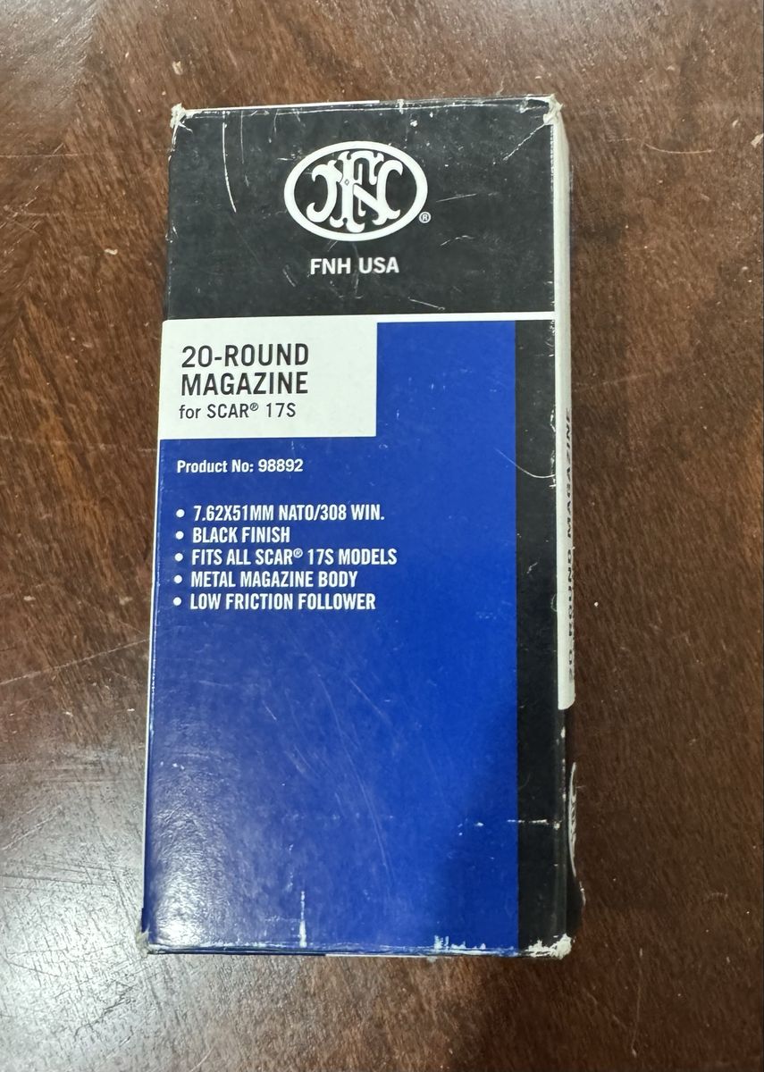 FN Scar 17 Factory Magazine 20 rd