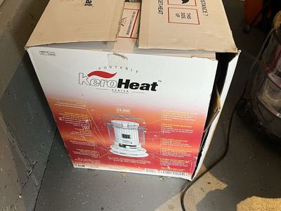 KeroHeat Portable Kerosene Convection Heater 23,000 BTU in Original Box