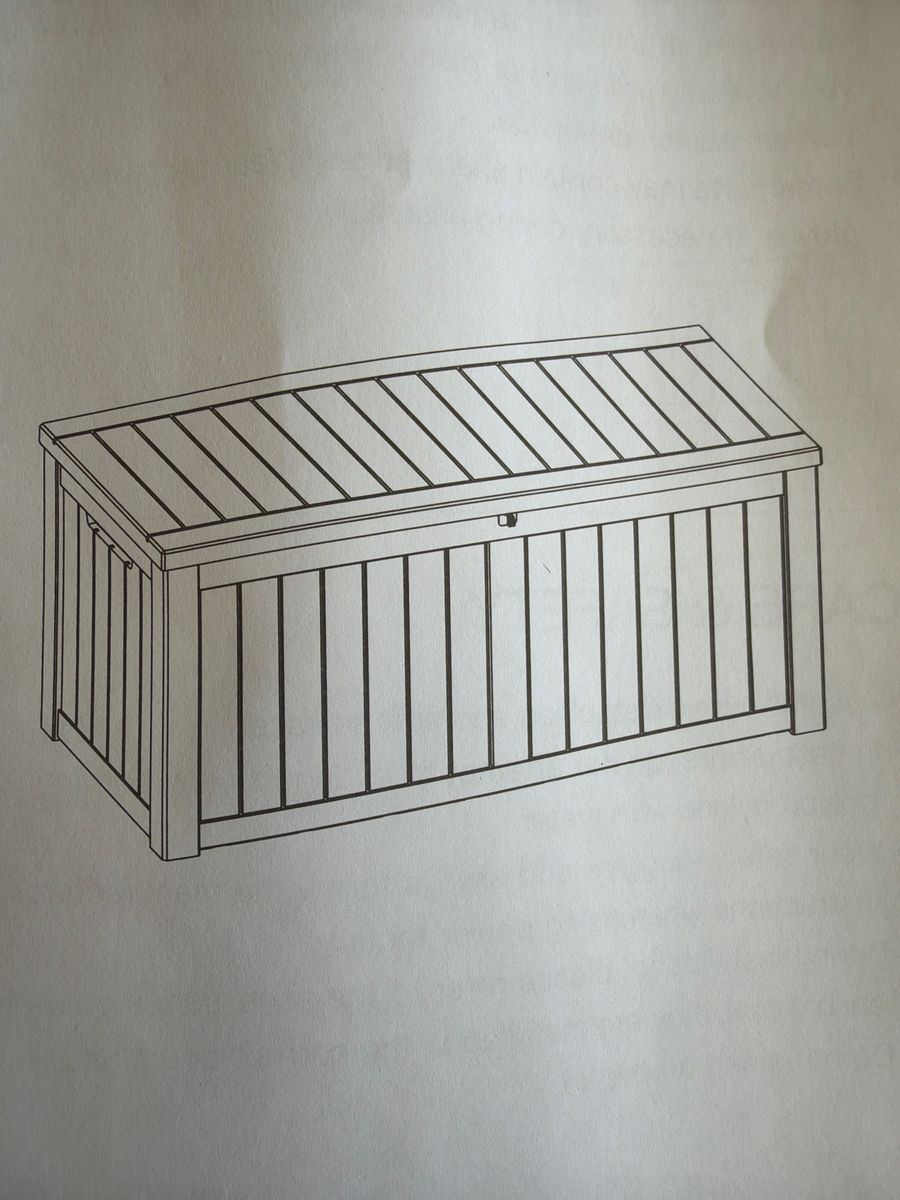 Outdoor storage box