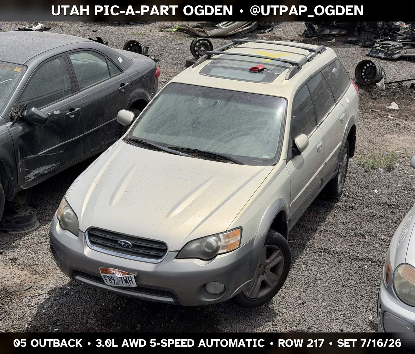 2005 Subaru Outback Parts - UTPAP Ogden