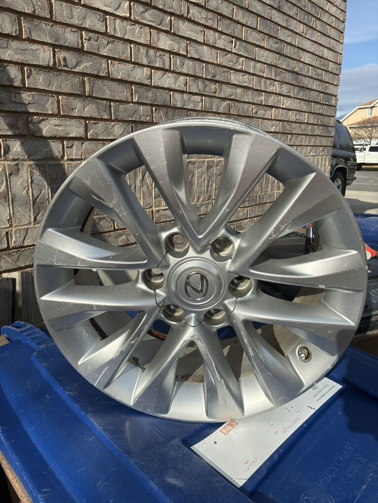 Lexus 18 Six Lug, With Sensors