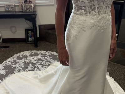 Elegant Brand New Wedding Dress You Got On