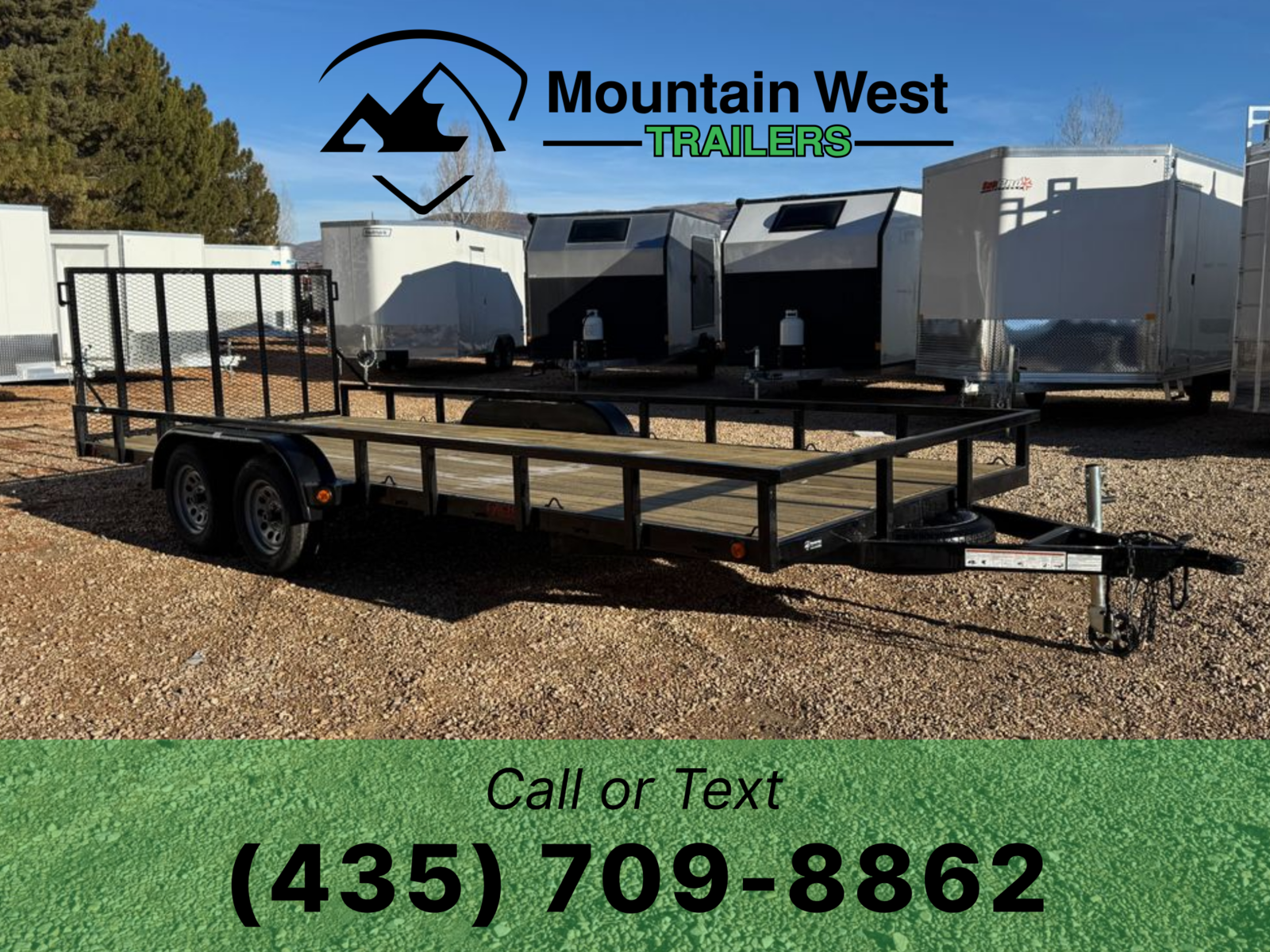 2026 Echo ADVANTAGE 7X20 Utility Trailer