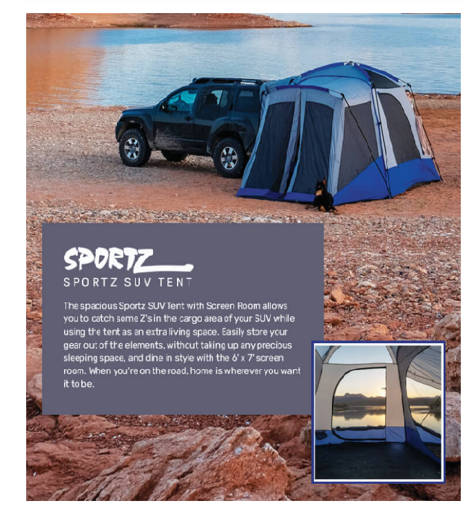 Napier Sportz Full Size SUV Tent
