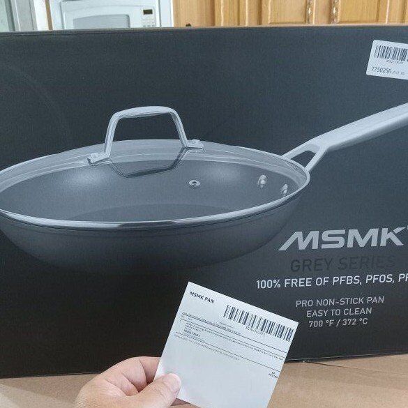 MsMk 12" Non-stick Frying pan with Lid