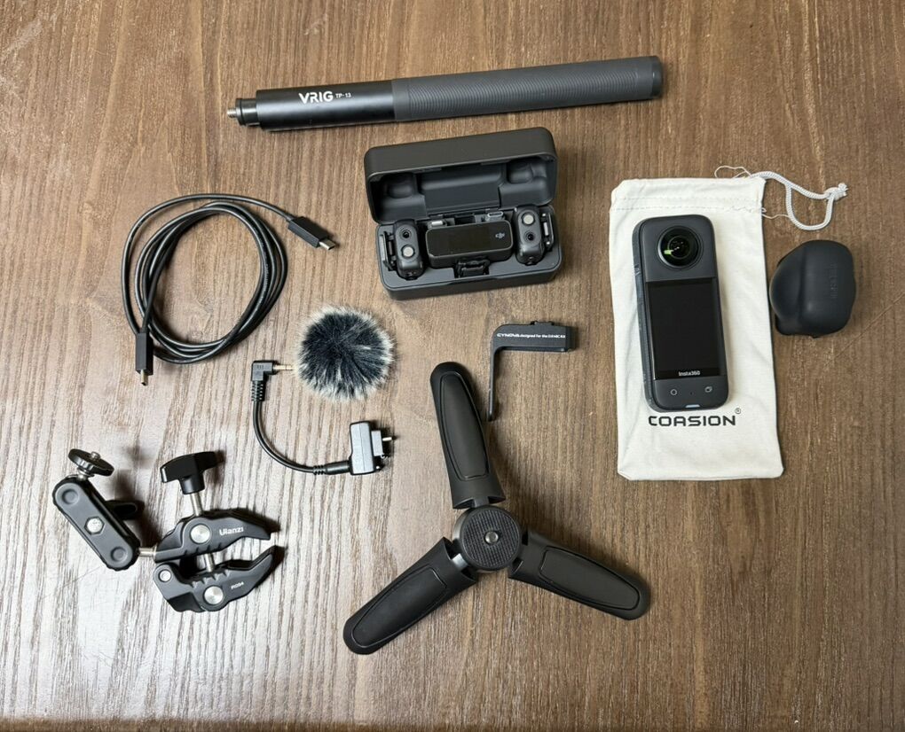 Insta360 X3 DJI wireless mic