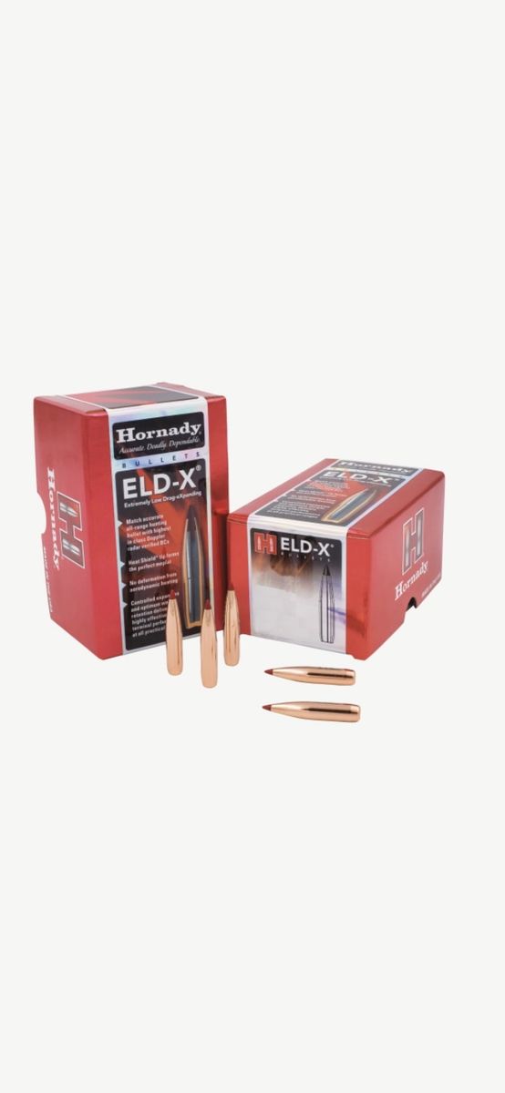 Hornady .30 Caliber 212 Grain ELD-X Bullets - 331 Count Total (P/N 3077)