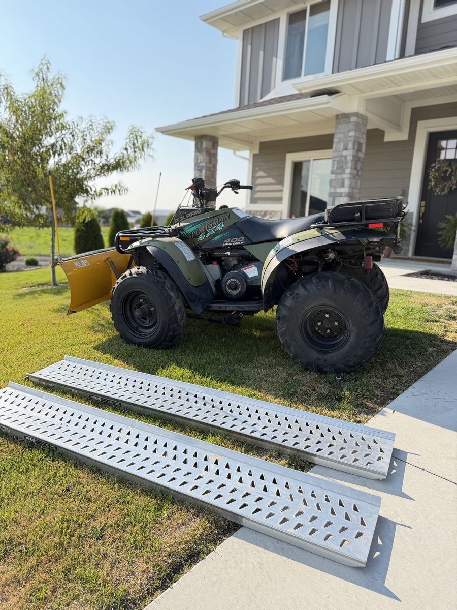 Four Wheeler With Plow