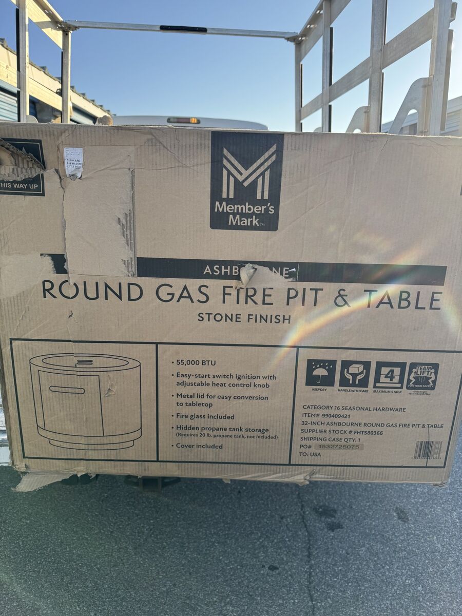 Member's Mark Ashbourne 32" Round Fire Pit