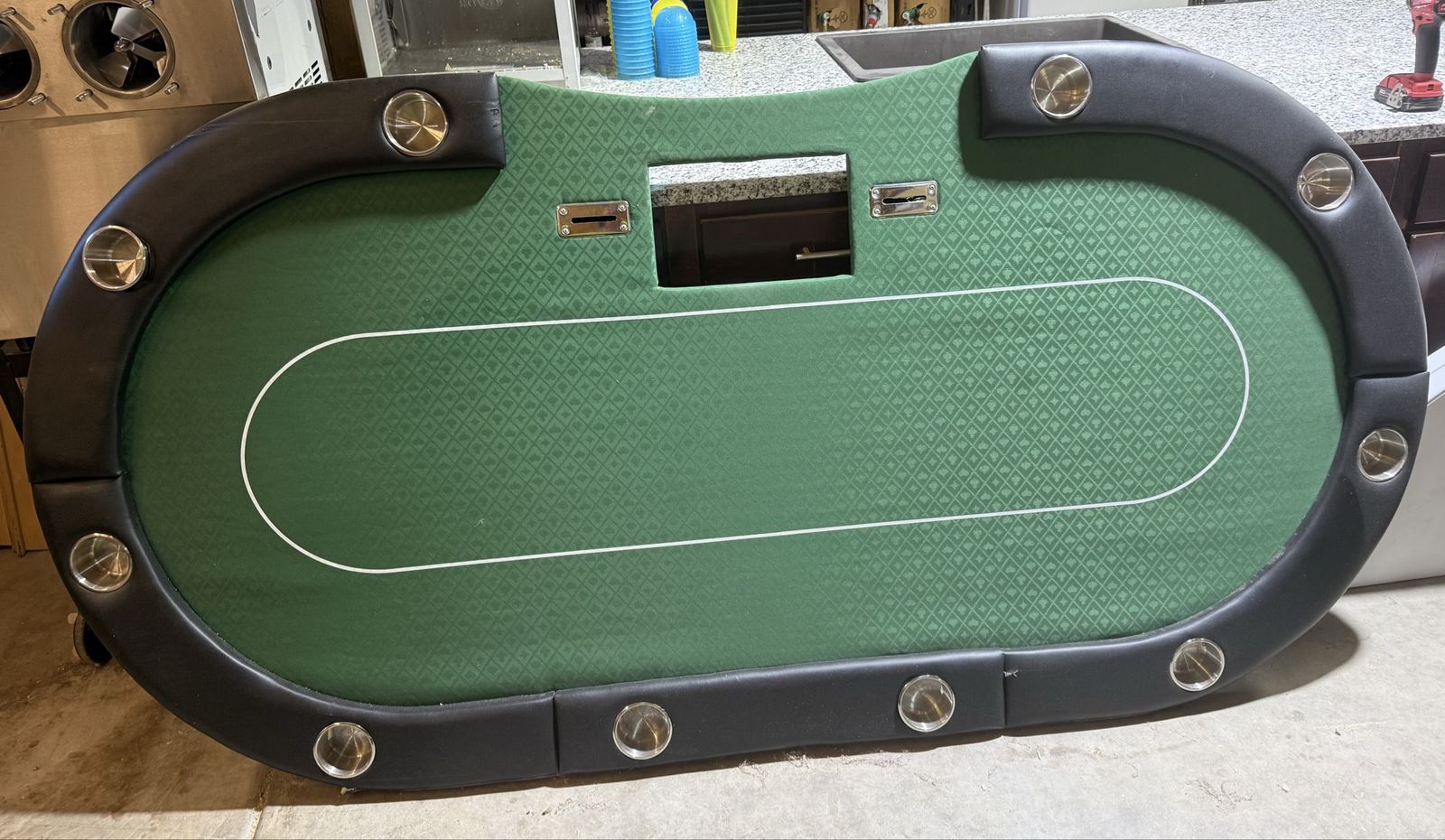 Poker table