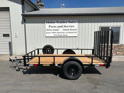 2026 Big Bubba's Trailers 6x10' 4' Single Axle Utility Trailer - Package 4