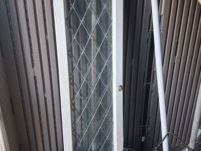 105 year old leaded glass windows