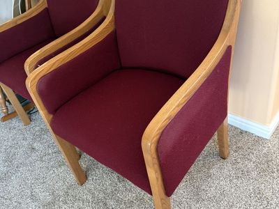 Two solid wood chairs for Sale- $15 Each