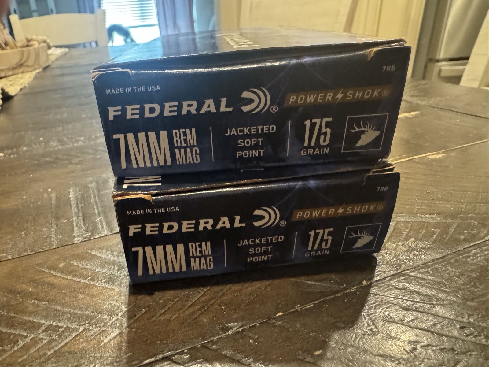Ammo 7 mm Remington Magnum
