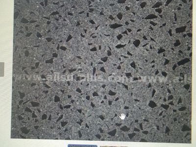Natural Stone Ebony Quartz Surfacing Slabs, NEW