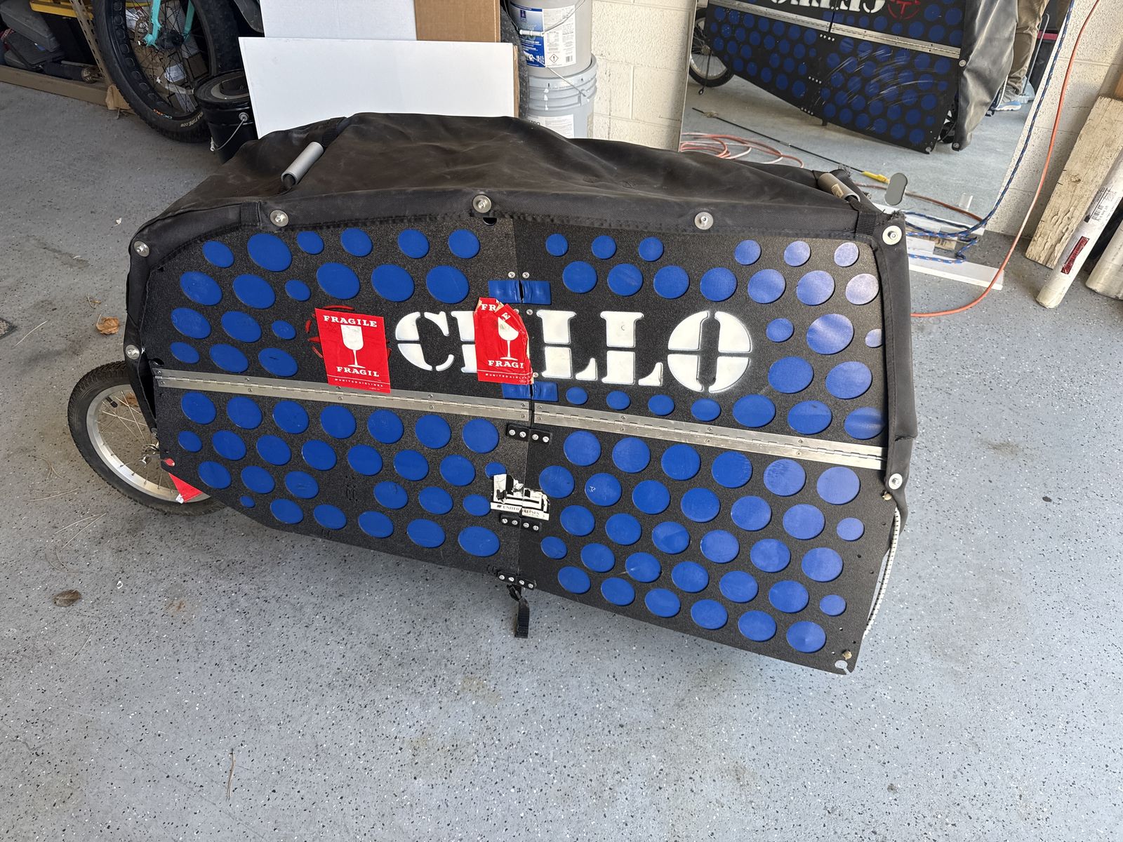Cello Bike Travel Trailer