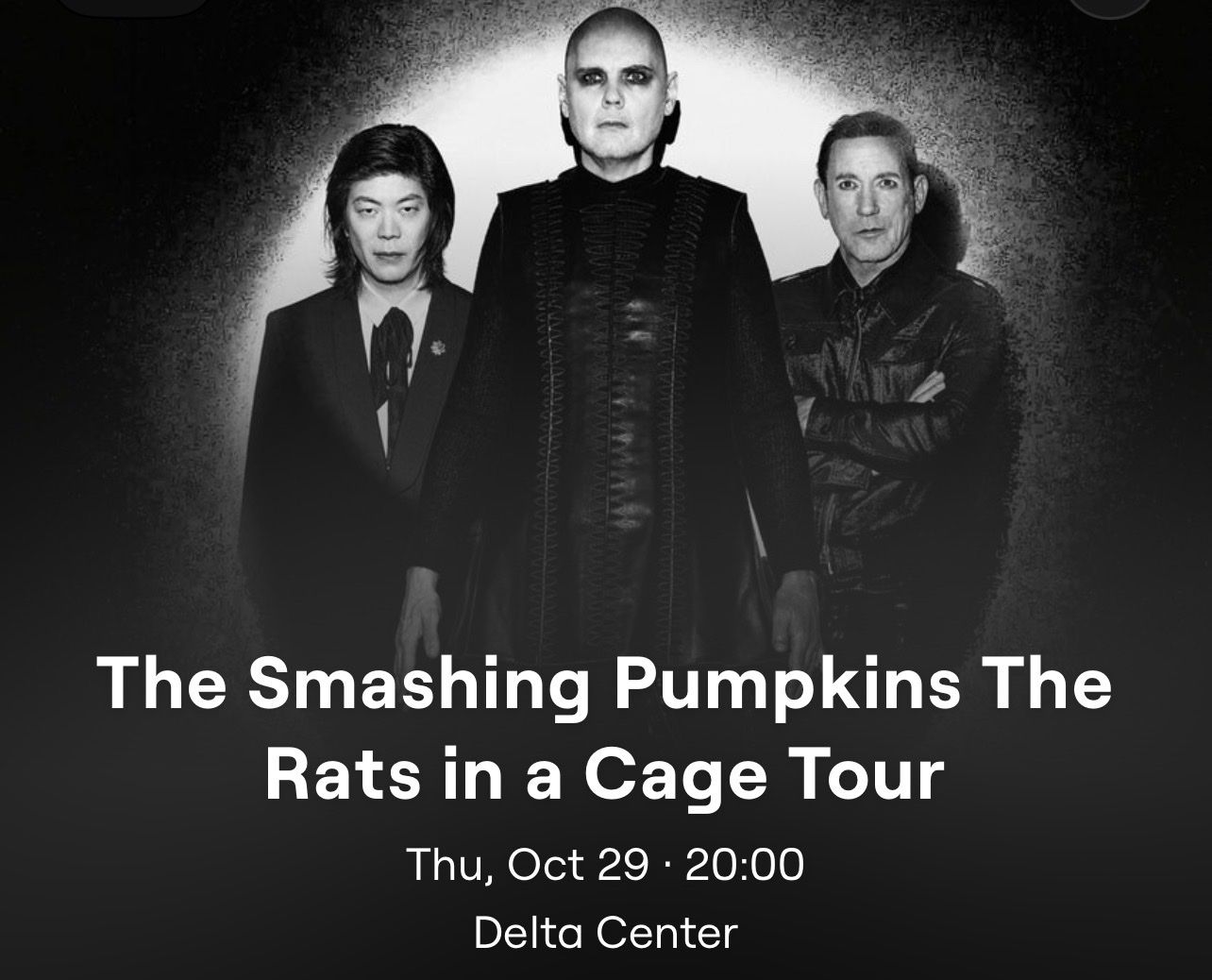 Smashing Pumpkins Ticket