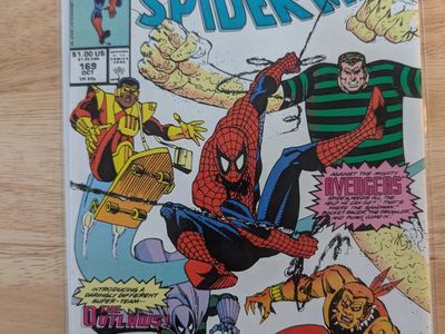 1990 Marvel Comics The Spectacular Spider-Man #169